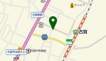 HESTAチャージ トーマスリビング古賀店の地図画像