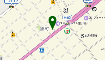 HESTAチャージ 鮨天の地図画像