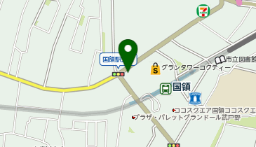HESTAチャージ 中華麺房栄福記国領店の地図画像