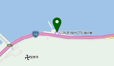 HESTAチャージ ラグジュアリー和ホテル風の薫UMIの地図画像