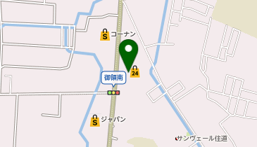HESTAチャージ SUPERCOSMOPREMIUM大東店の地図画像