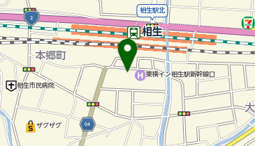 HESTAチャージ だいにんぐこはくの地図画像