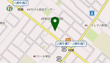 HESTAチャージ プレイランドハッピ-八軒店の地図画像