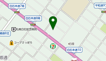 HESTAチャージ プレイランドハッピ-白石店の地図画像