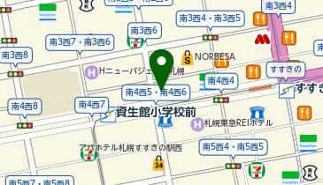 HESTAチャージ 囲炉裏家須竈の地図画像