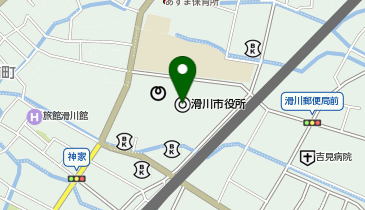 HESTAチャージ 花まつエール滑川店の地図画像