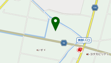 HESTAチャージ KINGOFNORTHLAND黒部店の地図画像