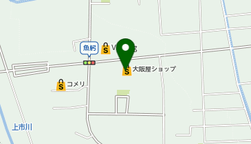 HESTAチャージ 花まつ滑川店の地図画像