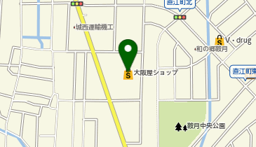 HESTAチャージ 花まつ近岡店の地図画像