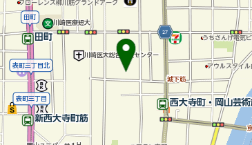 HESTAチャージ おたからや表町店の地図画像