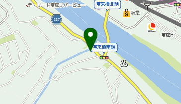 HESTAチャージ カトマンドゥカリーPUJA宝塚の地図画像