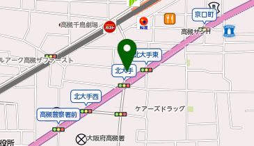 HESTAチャージ 一発屋博多長浜ラーメンの地図画像