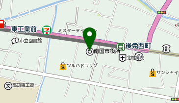 HESTAチャージ DIVOD南国店の地図画像