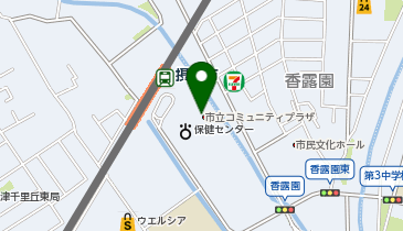 HESTAチャージ cafe&diningAzaleaの地図画像