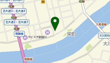 HESTAチャージ 炉端浜っ子の地図画像