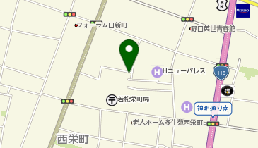 HESTAチャージ ダイエー中町店の地図画像