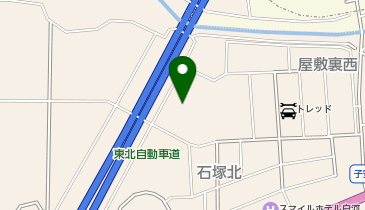 HESTAチャージ ダイエー白河店の地図画像