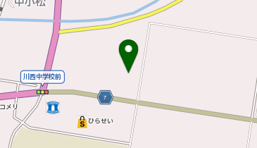 HESTAチャージ ダイエー川西店の地図画像