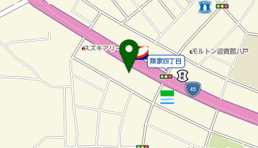HESTAチャージ セントラル八戸店の地図画像