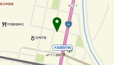 HESTAチャージ セントラル大船渡店の地図画像