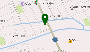 HESTAチャージ セントラル神山店の地図画像