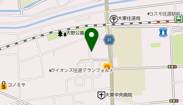 HESTAチャージ おたからや住道店の地図画像