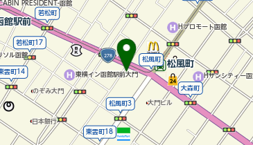 HESTAチャージ BurgerShopHOTBOXの地図画像