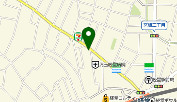 HESTAチャージ LAUNDRYSPACEの地図画像