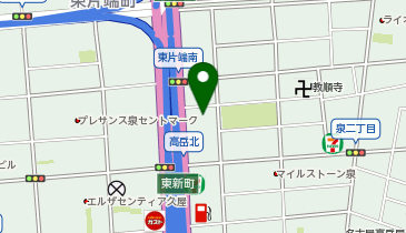 HESTAチャージ ヨサパークスターフィッシュの地図画像