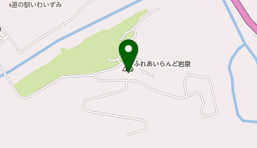 HESTAチャージ ふれあいらんど岩泉の地図画像