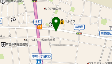 HESTAチャージ スマスタイル埼玉戸田店の地図画像