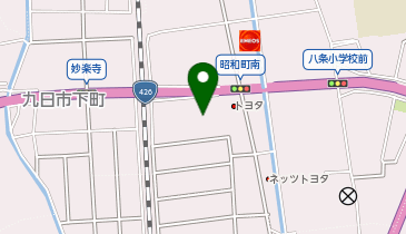 HESTAチャージ エックスモバイル豊岡店の地図画像