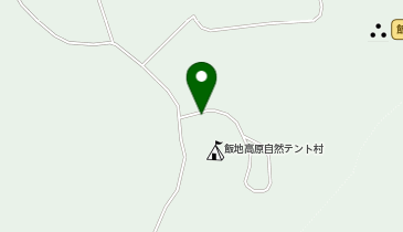 HESTAチャージ 飯地高原自然テント村の地図画像