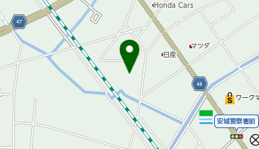 HESTAチャージ REVIAS安城店の地図画像