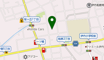 HESTAチャージ ランドリー橘の地図画像