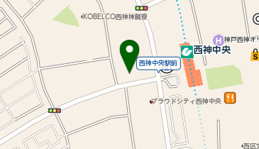 HESTAチャージ 西神中央ホールの地図画像