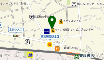 HESTAチャージ イオン板橋SCの地図画像