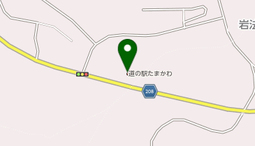 HESTAチャージ 道の駅たまかわの地図画像