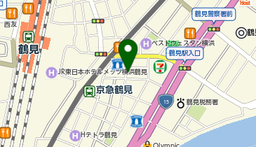 HESTAチャージ 鶴見家本店の地図画像