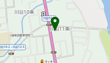 HESTAチャージ ZOON川沿店の地図画像