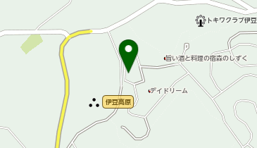 HESTAチャージ 伊豆高原テントリゾートの地図画像