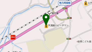 HESTAチャージ ハッピーランド鴨方店の地図画像