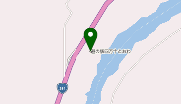 HESTAチャージ 道の駅四万十とおわの地図画像