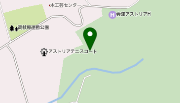 HESTAチャージ 会津アストリアホテルの地図画像