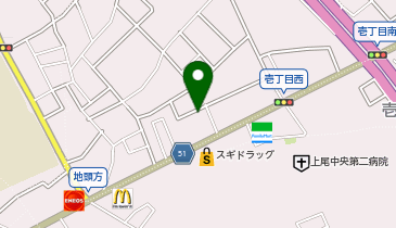 HESTAチャージ たんぽぽマッサージの地図画像