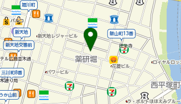 HESTAチャージ 肉匣薬研堀店の地図画像
