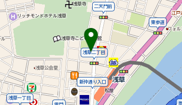 HESTAチャージ 花みずきの地図画像