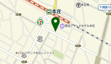 HESTAチャージ 食道楽本庄店の地図画像