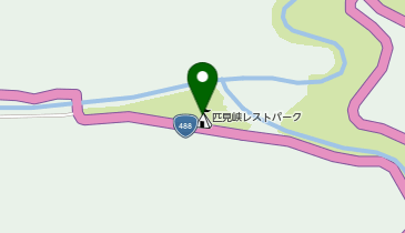 HESTAチャージ 匹見峡レストパークの地図画像