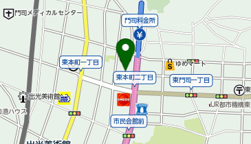 HESTAチャージ インド料理BINA門司港店の地図画像